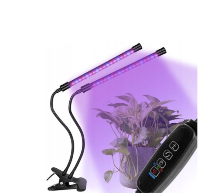 LED USB augalų auginimo lempa laikmatis